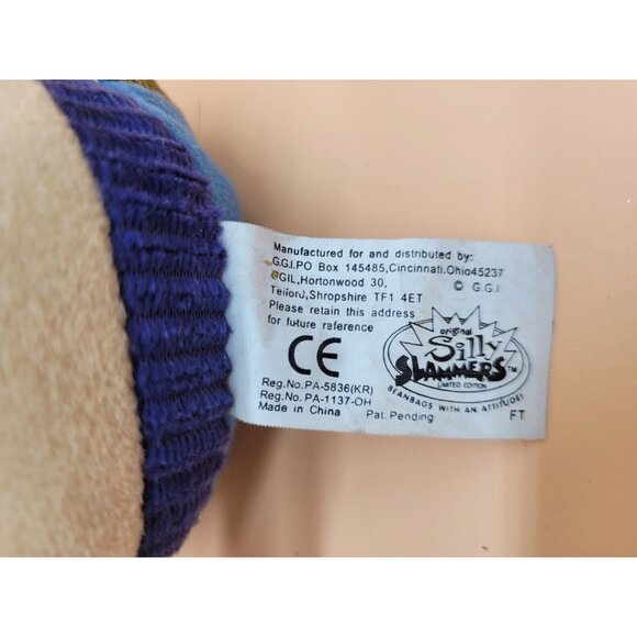 Silly Slammer Wrestler#68 Bronx Bomber Plush Beanbag - Picture 3 of 5